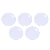 Maxbell 5 Pieces 1:12 Dollhouse Miniature Dish Tray Model Photoprops Dessert Dish