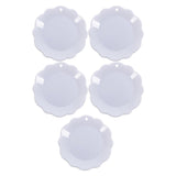 Maxbell 5 Pieces 1:12 Dollhouse Miniature Dish Tray Model Photoprops Dessert Dish