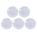 Maxbell 5 Pieces 1:12 Dollhouse Miniature Dish Tray Model Photoprops Dessert Dish
