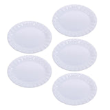 Maxbell 5 Pieces 1:12 Dollhouse Miniature Dish Tray Model Photoprops Dessert Dish