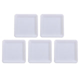 Maxbell 5 Pieces 1:12 Dollhouse Miniature Dish Tray Model Photoprops Dessert Dish