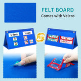 Maxbell Kids Visual Schedule Teaching Tools Durable Chore Chart Routine Pocket Chart