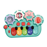 Maxbell Light up Music Baby Toys Early Learning Cartoon for Toddlers Babies Birthday green