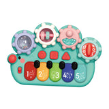 Maxbell Light up Music Baby Toys Early Learning Cartoon for Toddlers Babies Birthday green