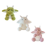 Maxbell Soft Cartoon Flying Dragon Pillow Doll for Home Sofa Bed Holidays Kids Green