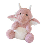 Maxbell Soft Cartoon Flying Dragon Pillow Doll for Home Sofa Bed Holidays Kids Pink
