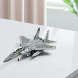 Maxbell 1/100 Simulation Diecast US Fighter Plane Collection for Table Cafe Office