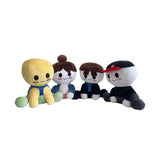 Maxbell Buddies Plush Game Plush Animal Beautifully Plush Doll for Friends Gift Fans Black Hat