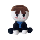 Maxbell Buddies Plush Game Plush Animal Beautifully Plush Doll for Friends Gift Fans Brown Hair Boy