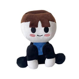 Maxbell Buddies Plush Game Plush Animal Beautifully Plush Doll for Friends Gift Fans Brown Hair Boy