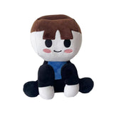 Maxbell Buddies Plush Game Plush Animal Beautifully Plush Doll for Friends Gift Fans Brown Hair Boy