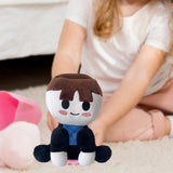 Maxbell Buddies Plush Game Plush Animal Beautifully Plush Doll for Friends Gift Fans Brown Hair Boy