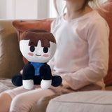 Maxbell Buddies Plush Game Plush Animal Beautifully Plush Doll for Friends Gift Fans Brown Hair Boy