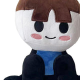 Maxbell Buddies Plush Game Plush Animal Beautifully Plush Doll for Friends Gift Fans Brown Hair Boy