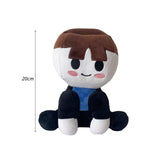 Maxbell Buddies Plush Game Plush Animal Beautifully Plush Doll for Friends Gift Fans Brown Hair Boy