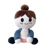 Maxbell Buddies Plush Game Plush Animal Beautifully Plush Doll for Friends Gift Fans Brown Hair Girl