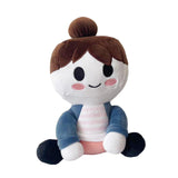 Maxbell Buddies Plush Game Plush Animal Beautifully Plush Doll for Friends Gift Fans Brown Hair Girl