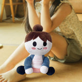 Maxbell Buddies Plush Game Plush Animal Beautifully Plush Doll for Friends Gift Fans Brown Hair Girl