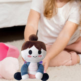 Maxbell Buddies Plush Game Plush Animal Beautifully Plush Doll for Friends Gift Fans Brown Hair Girl