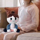 Maxbell Buddies Plush Game Plush Animal Beautifully Plush Doll for Friends Gift Fans Brown Hair Girl
