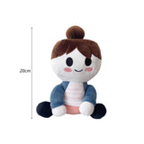 Maxbell Buddies Plush Game Plush Animal Beautifully Plush Doll for Friends Gift Fans Brown Hair Girl