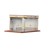 Maxbell 1/32 Parking Lot Display Case Model Car Parking Lot Garage Desktop Decor