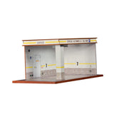 Maxbell 1/32 Parking Lot Display Case Model Car Parking Lot Garage Desktop Decor