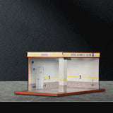 Maxbell 1/32 Parking Lot Display Case Model Car Parking Lot Garage Desktop Decor