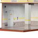 Maxbell 1/32 Parking Lot Display Case Model Car Parking Lot Garage Desktop Decor