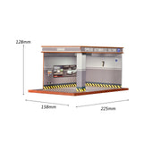 Maxbell 1/32 Parking Lot Display Case Model Car Parking Lot Garage Desktop Decor