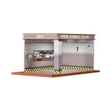 Maxbell 1/32 Parking Lot Display Case Model Car Parking Lot Garage Desktop Decor