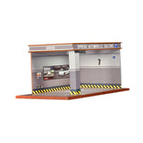 Maxbell 1/32 Parking Lot Display Case Model Car Parking Lot Garage Desktop Decor