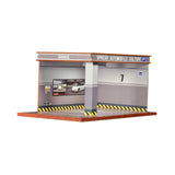 Maxbell 1/32 Parking Lot Display Case Model Car Parking Lot Garage Desktop Decor