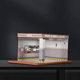 Maxbell 1/32 Parking Lot Display Case Model Car Parking Lot Garage Desktop Decor
