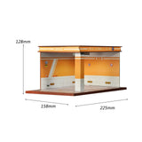 Maxbell 1/32 Parking Lot Display Case Model Car Parking Lot Garage Desktop Decor