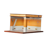 Maxbell 1/32 Parking Lot Display Case Model Car Parking Lot Garage Desktop Decor