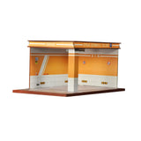 Maxbell 1/32 Parking Lot Display Case Model Car Parking Lot Garage Desktop Decor