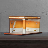 Maxbell 1/32 Parking Lot Display Case Model Car Parking Lot Garage Desktop Decor