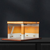 Maxbell 1/32 Parking Lot Display Case Model Car Parking Lot Garage Desktop Decor