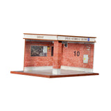 Maxbell 1/32 Parking Lot Display Case Model Car Parking Lot Garage Desktop Decor