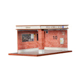Maxbell 1/32 Parking Lot Display Case Model Car Parking Lot Garage Desktop Decor