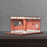 Maxbell 1/32 Parking Lot Display Case Model Car Parking Lot Garage Desktop Decor