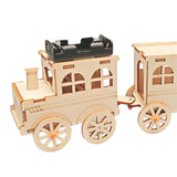 Maxbell Small Train Model Kits Self Assembly Stem Building Kits Kids Adults Gift
