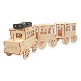 Maxbell Small Train Model Kits Self Assembly Stem Building Kits Kids Adults Gift