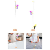Maxbell Wooden Bird Pole Toy Funny Pecking Bird on A Pole for Teens Kids Boys Girls