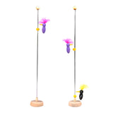 Maxbell Wooden Bird Pole Toy Funny Pecking Bird on A Pole for Teens Kids Boys Girls