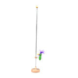 Maxbell Wooden Bird Pole Toy Funny Pecking Bird on A Pole for Teens Kids Boys Girls