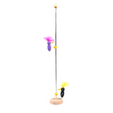 Maxbell Wooden Bird Pole Toy Funny Pecking Bird on A Pole for Teens Kids Boys Girls
