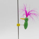 Maxbell Wooden Bird Pole Toy Funny Pecking Bird on A Pole for Teens Kids Boys Girls