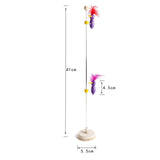 Maxbell Wooden Bird Pole Toy Funny Pecking Bird on A Pole for Teens Kids Boys Girls